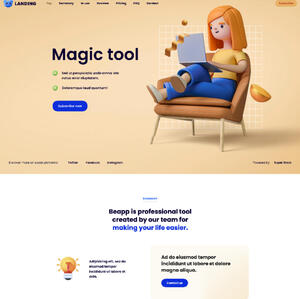 Landing page #2