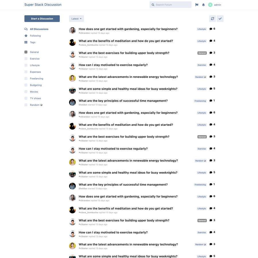Online forum discussion Online forum discussion