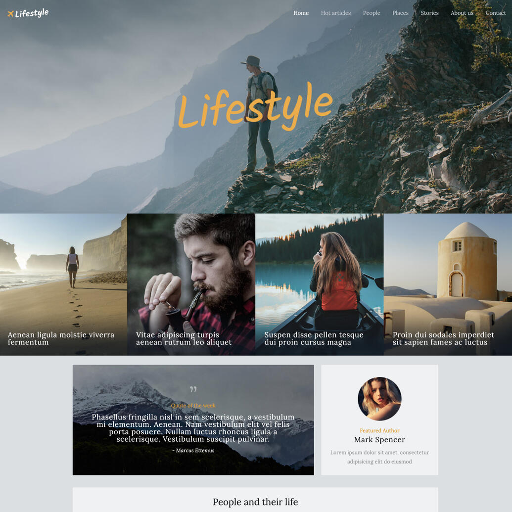 Blog example