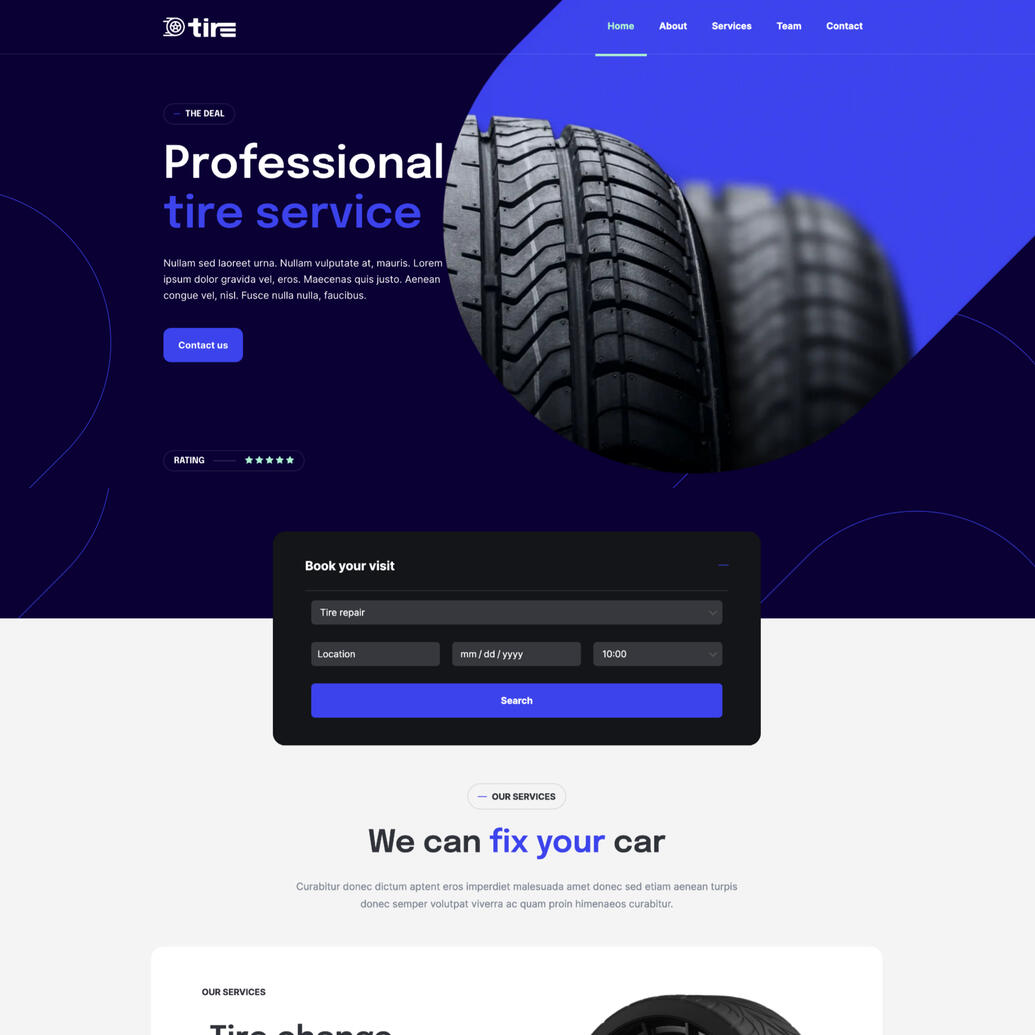 Website example